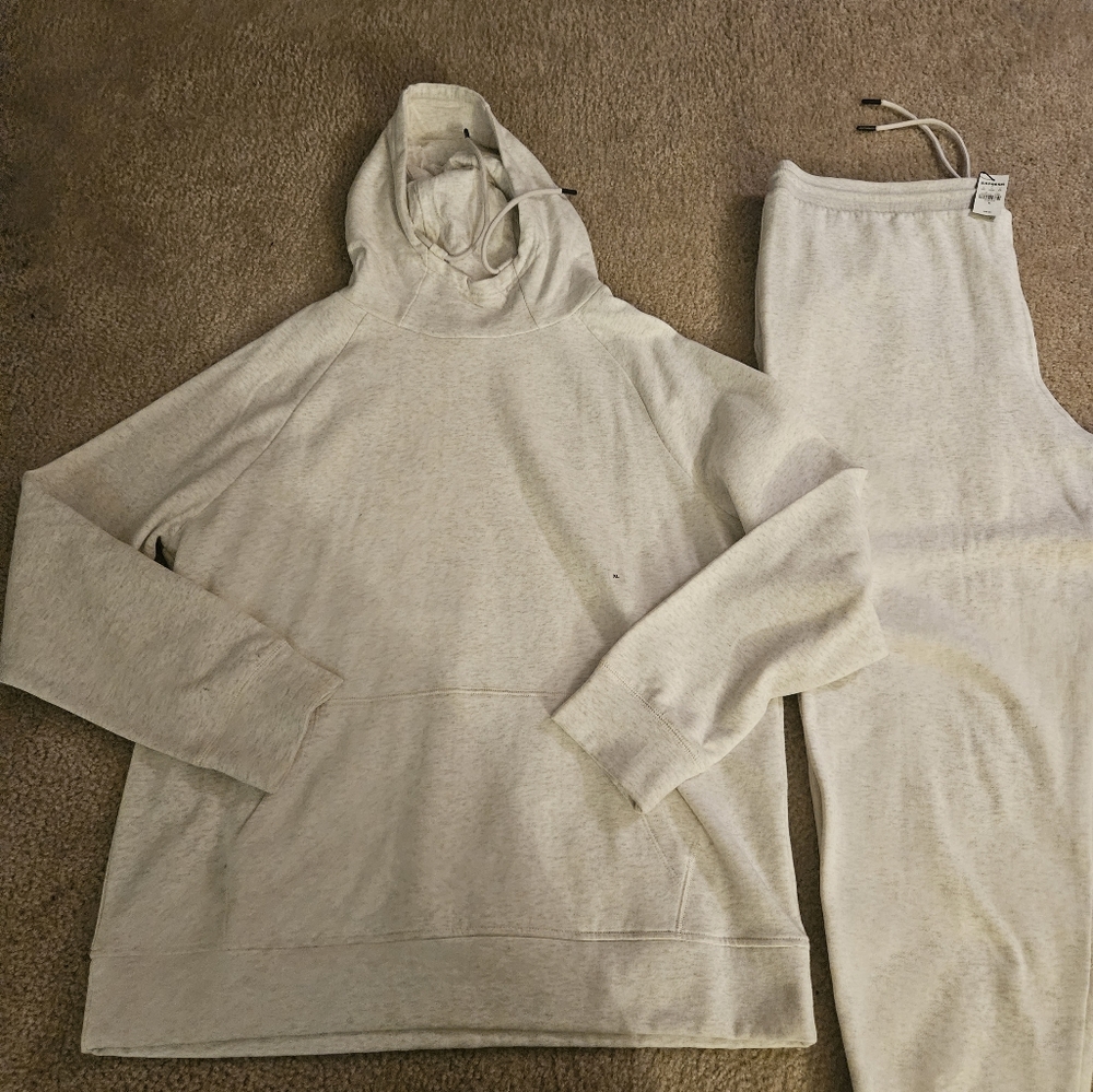 Men's Oatmeal Sweatsuit - XL